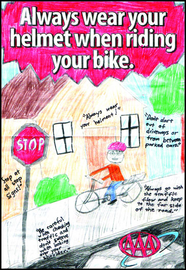 Bike Safety Posters | Kid Scoop News